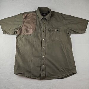 Redhead Button Up Shirt Mens‎ XL Long Sleeve Shooting Green Camo Hunting Padded